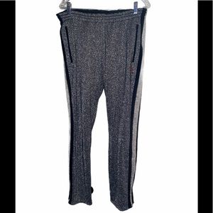 Victoria’s Secret Silver Sparkle Zipper Pants Lg